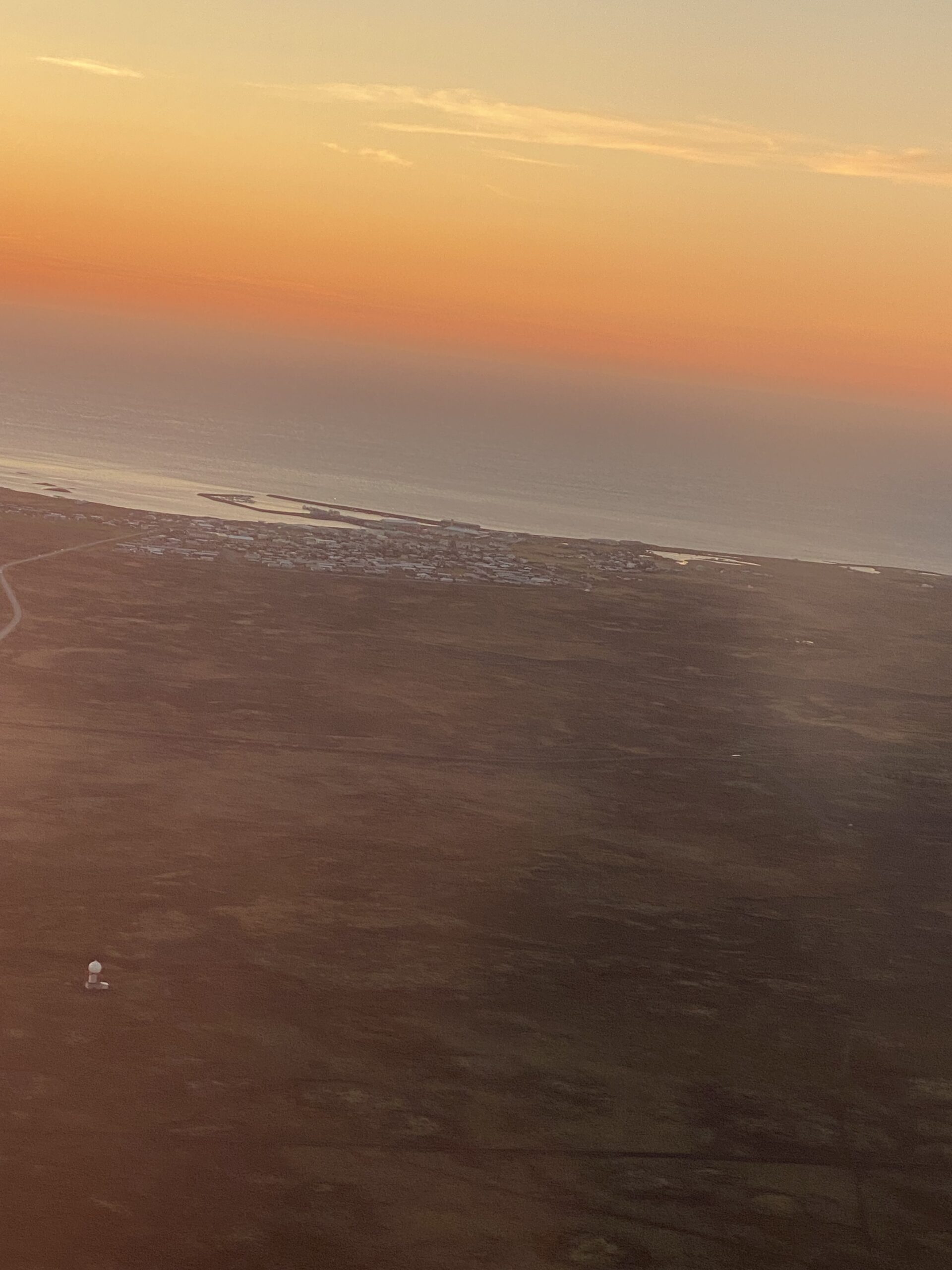 Approaching Reykjavik