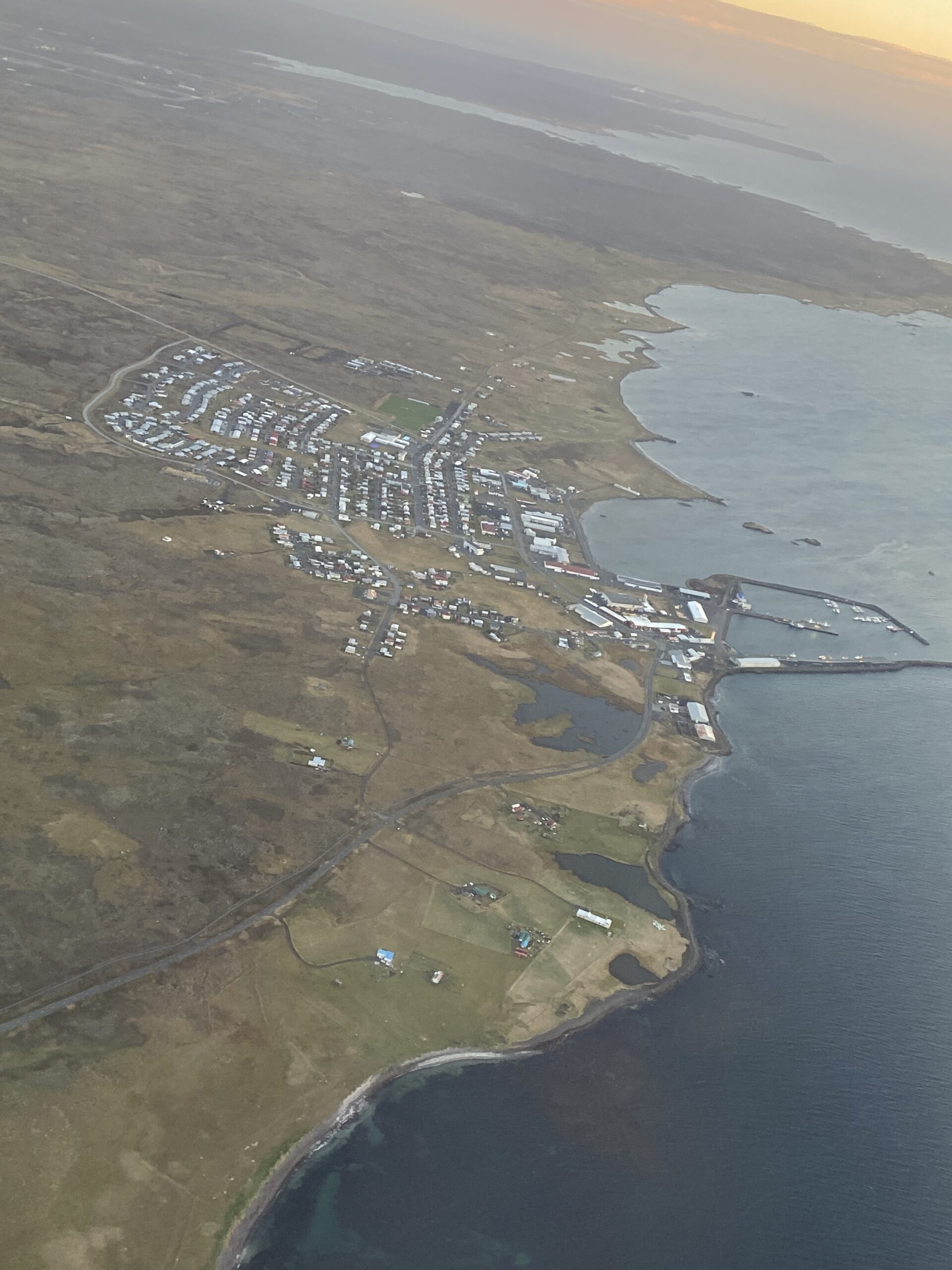 A community just outside Reykjavik as we depart